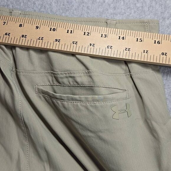 Under Armour Showdown Golf Pants Men's Size 32 x 30 Tan Lightweight Performance - Picture 7 of 9